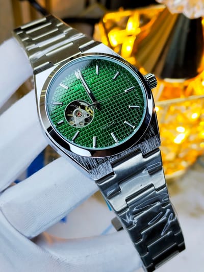Tissot open heart (silver green)_img_0