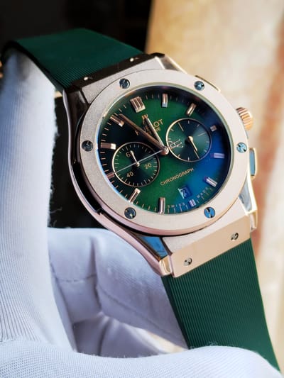 Hublot classic fusion (rose gold green)_img_0