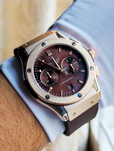 Hublot classic fusion (rose gold brown)_img_1