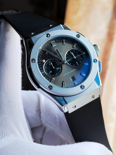 Hublot classic fusion (silver Ash black)_img_0