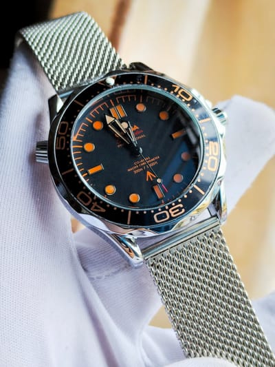 Omega 007 Automatic (silver black)_img_2