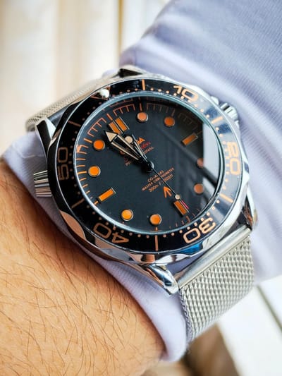 Omega 007 Automatic (silver black)_img_3