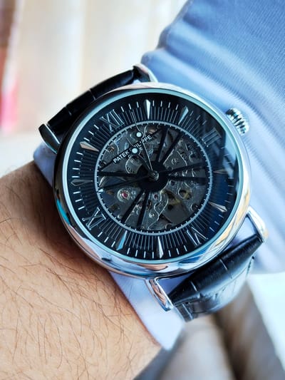 Patek Philip skeleton (silver black)_img_2
