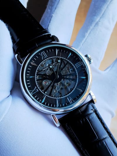 Patek Philip skeleton (silver black)_img_1