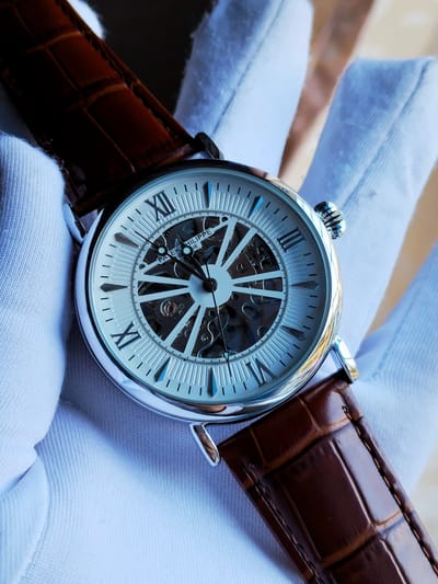 Patek Philip skeleton (silver white brown)_img_1