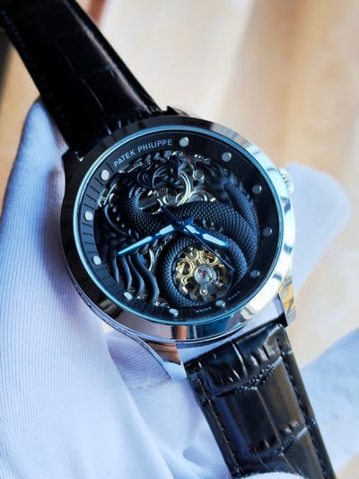 Patek Philip Dragon (silver black)_img_1