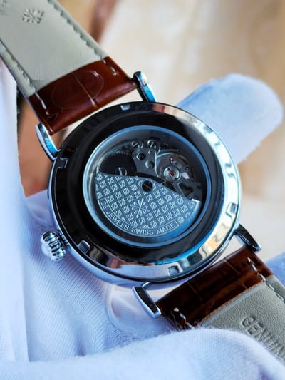 Patek Philip skeleton (Rose gold white brown)_img_3