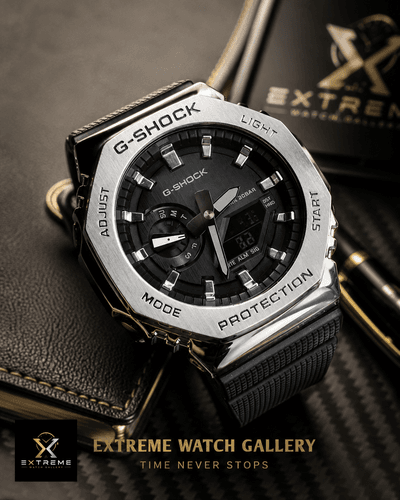Casio G-Shock GM2100 (silver body black dial black strap)_img_0