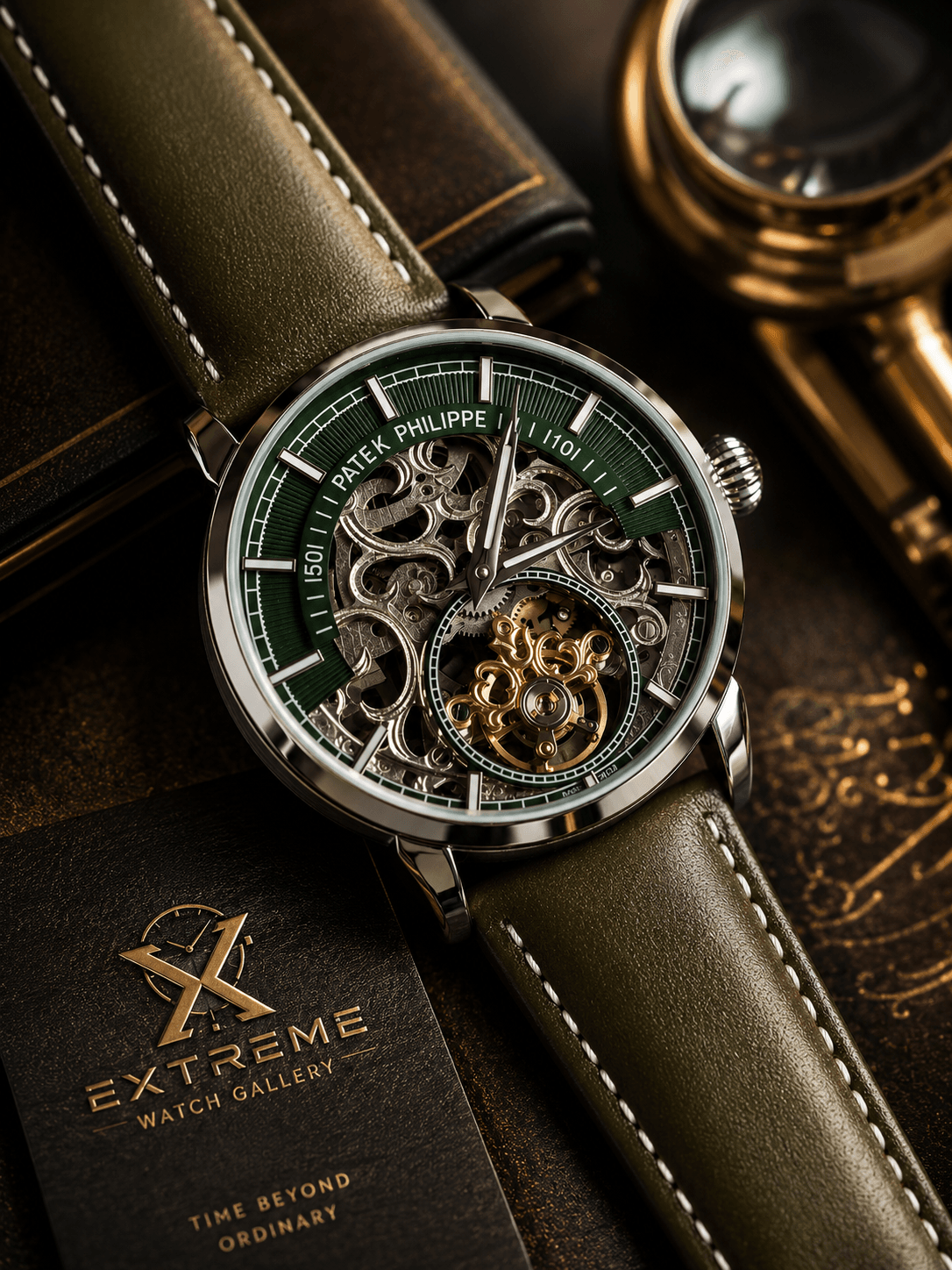 Patek Philip AAA (silver green)