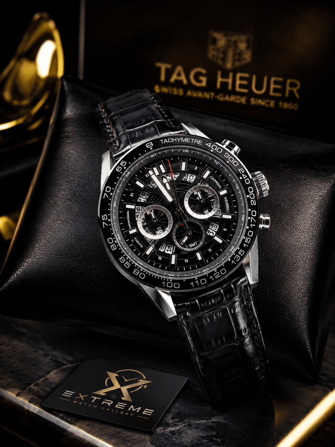 Carrera Tag (silver black)