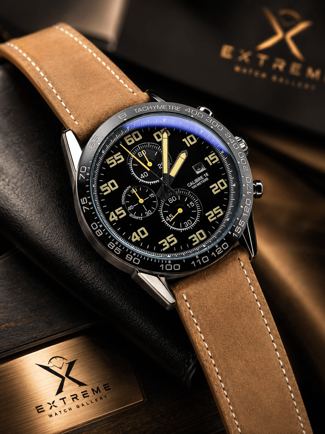 Carrera Tag (Black brown)
