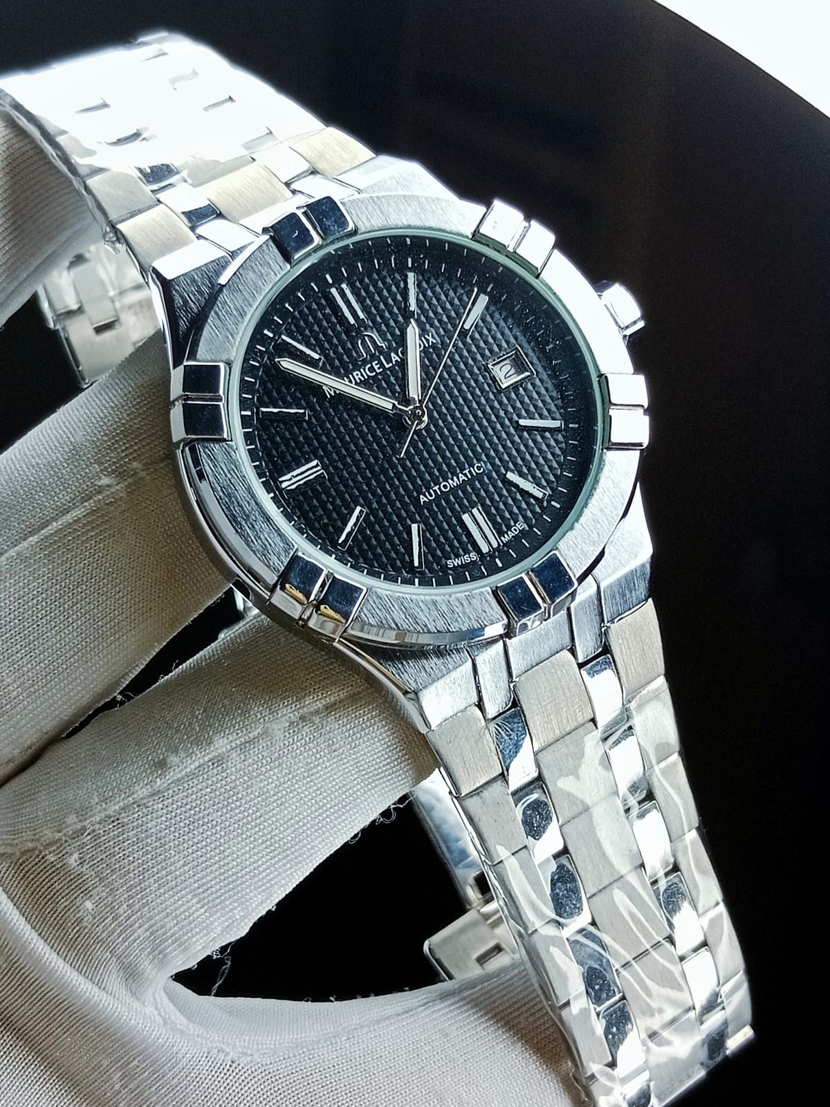 Maurice LaCroix Auto chain (silver black)