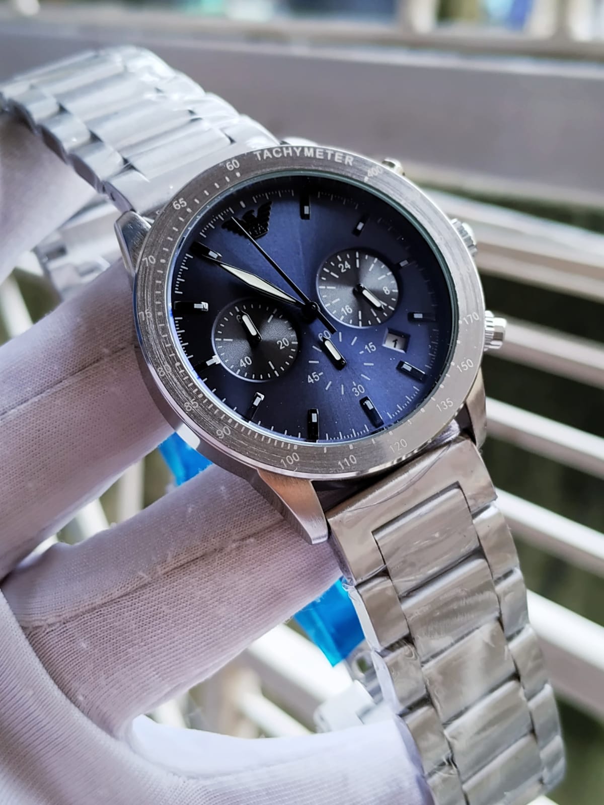 Emperio Armani (silver blue)