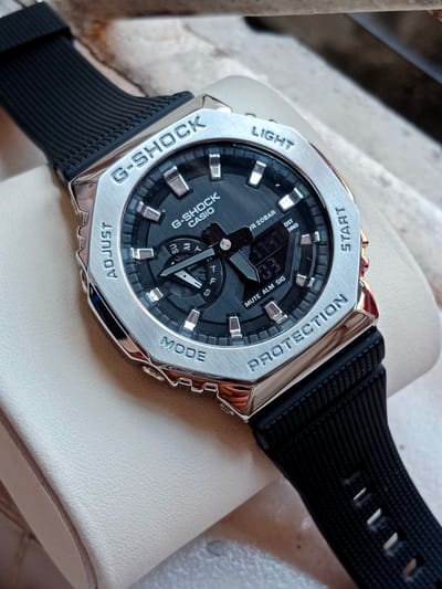 G shock AAA silver black_img_0