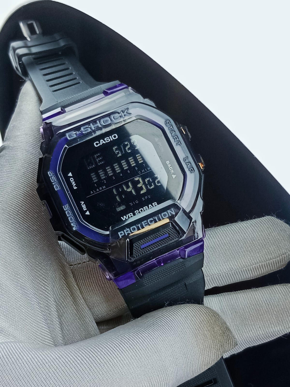 GBD200 purple black Gshock AA