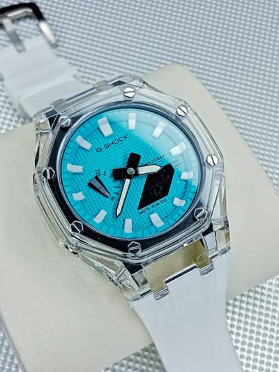 GA2100 transparent Tiffany white Gshock AAA_img_0