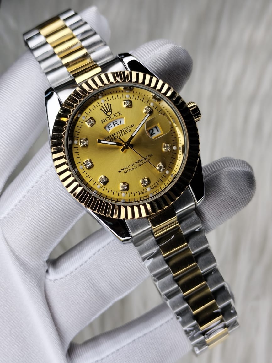 Rolex two tone golden