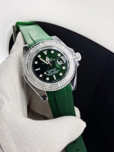 Rolex submariner transparent green_img_0