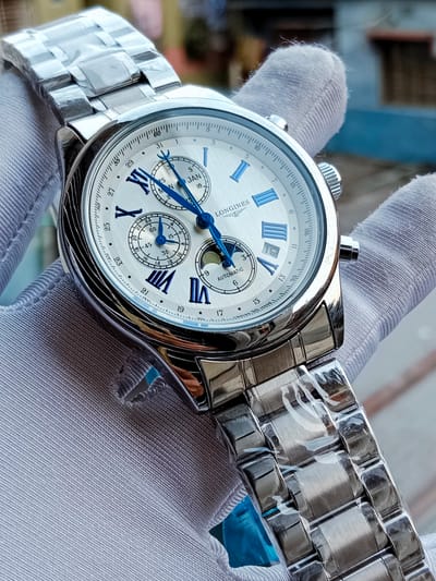 LONGINES silver white_img_0