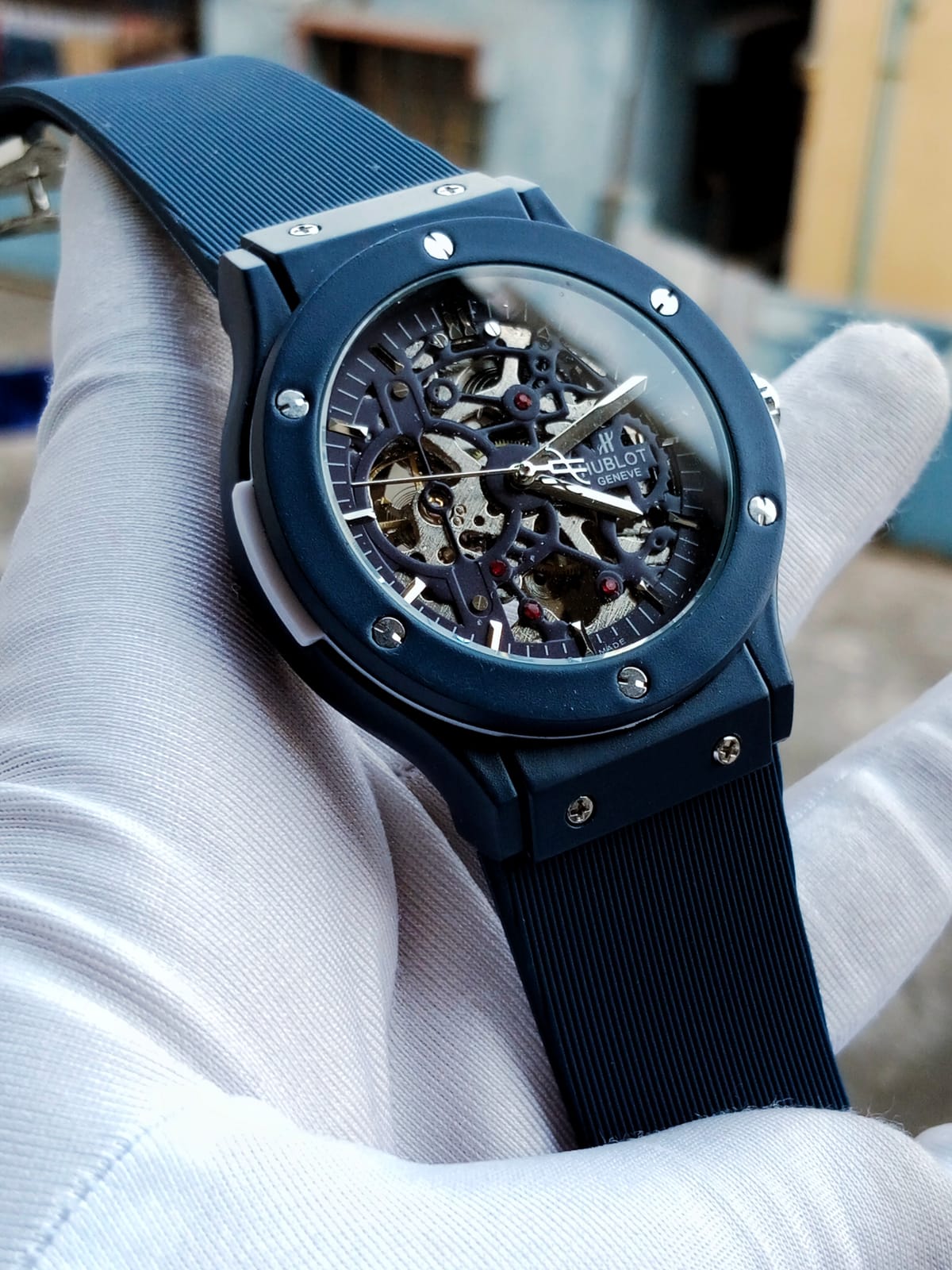 Hublot automatic blue