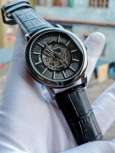 Armani Automatic Full Black_img_0