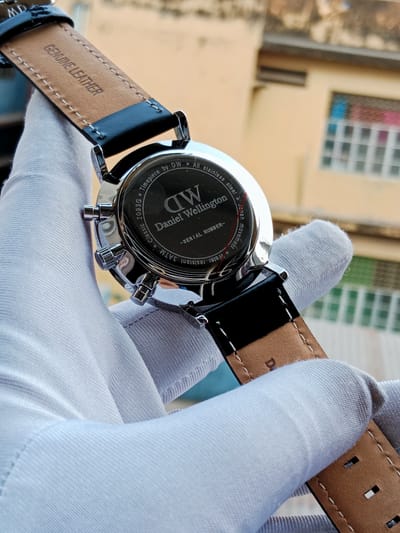 DW. Daniel Wellington silver black_img_1