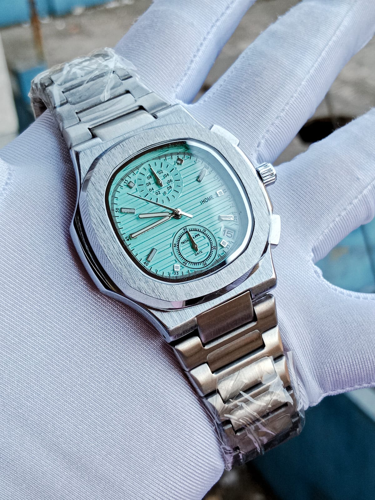 Patek Philip silver Tiffany
