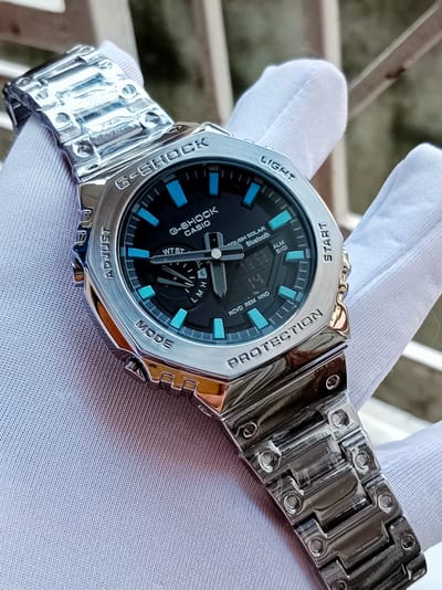 Gshock Gm-B2100 silver black rainbow_img_1