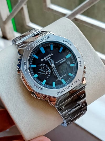Gshock Gm-B2100 silver black rainbow_img_2