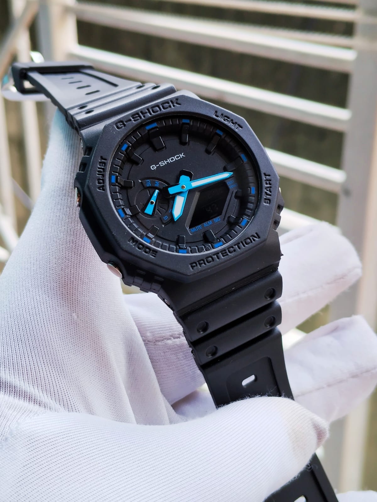 Casio G-Shock GA2100 (black blue)