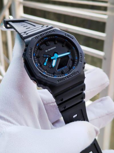 Casio G-Shock GA2100 (black blue)_img_0
