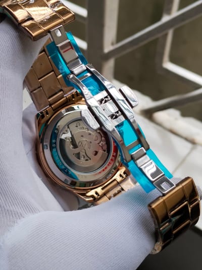 Armani Exchange (Rose gold green) with brand box_img_2