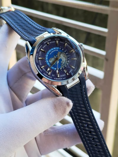 Omega world Timer Automatic (silver blue)_img_0