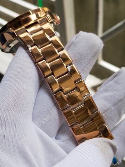 Armani Exchange (Rose gold black) with brand box_img_3