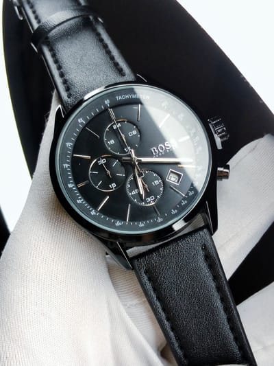 Boss (black dial black case black belt)_img_0